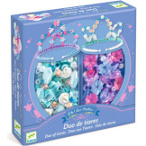 TIARY niebieski zestaw kreatywny do tworzenia biżuterii DIY