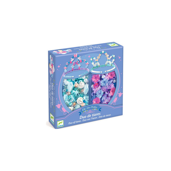 TIARY niebieski zestaw kreatywny do tworzenia biżuterii DIY