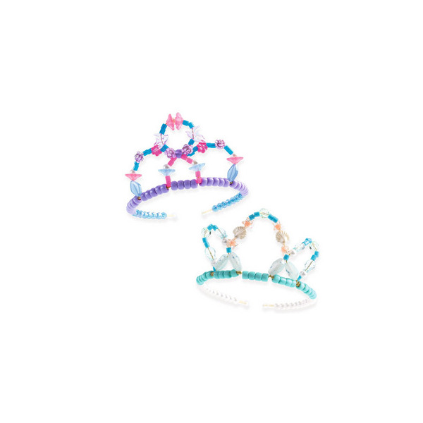 TIARY niebieski zestaw kreatywny do tworzenia biżuterii DIY