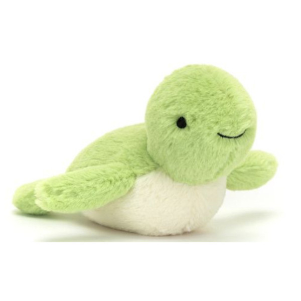 PUSZYSTY ŻÓŁW zielona przytulanka 7 cm