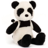 PANDA przytulanka z plecaczkiem 22 cm