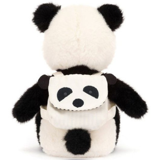 PANDA przytulanka z plecaczkiem 22 cm