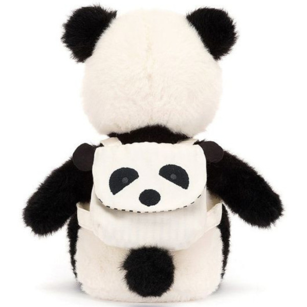 PANDA przytulanka z plecaczkiem 22 cm