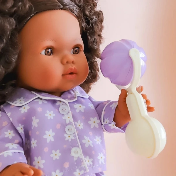 Piżama dla lalki 34-38 cm zestaw Sleepy Time Lilac Daisy