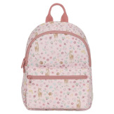 SARENKA różowy plecak dla przedszkolaka z paskiem na klatkę piersiową Fairy Garden