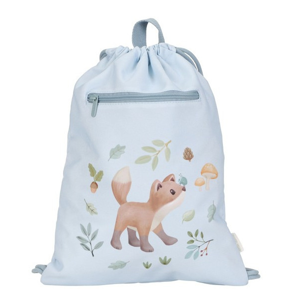 LISEK worek sportowy niebieski plecaczek Forest Friends