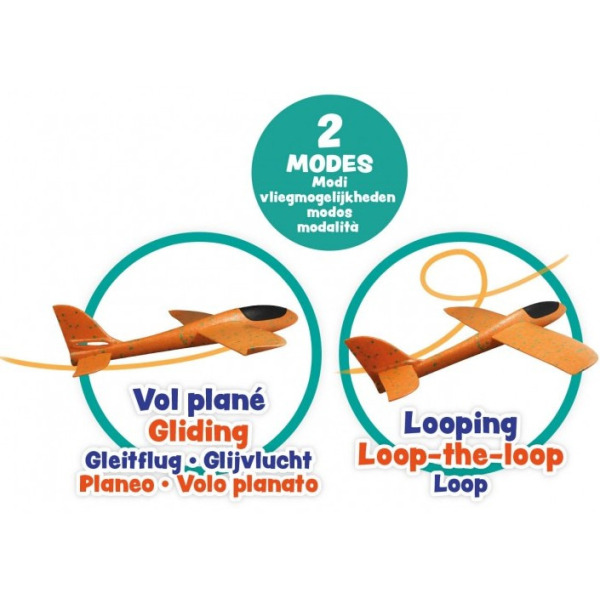 DUŻY SZYBOWIEC z pianki 48 cm