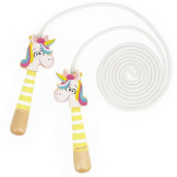 JEDNOROŻEC skakanka z drewnianymi rączkami Applepop