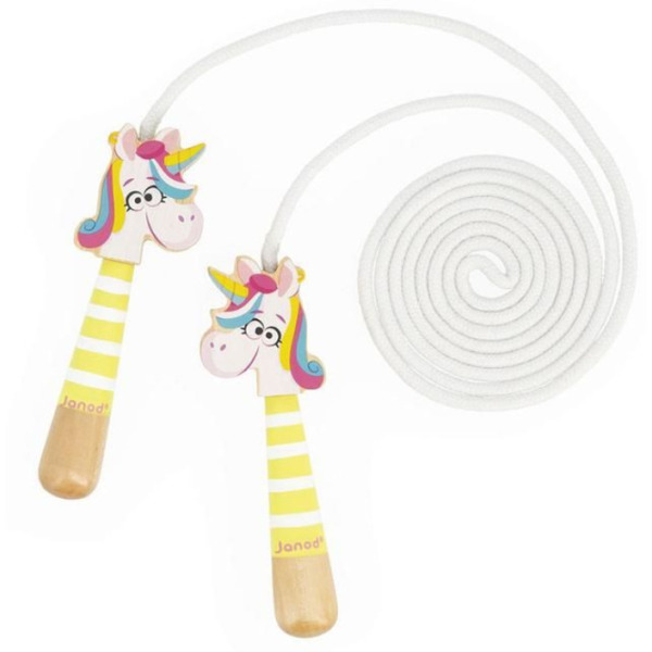 JEDNOROŻEC skakanka z drewnianymi rączkami Applepop