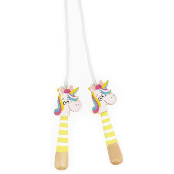 JEDNOROŻEC skakanka z drewnianymi rączkami Applepop