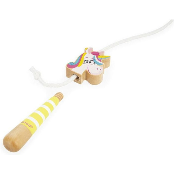 JEDNOROŻEC skakanka z drewnianymi rączkami Applepop