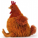 KURA CECYLIA brązowa przytulanka 23 cm