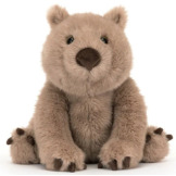 WOMBAT WONDA brązowa przytulanka 23 cm