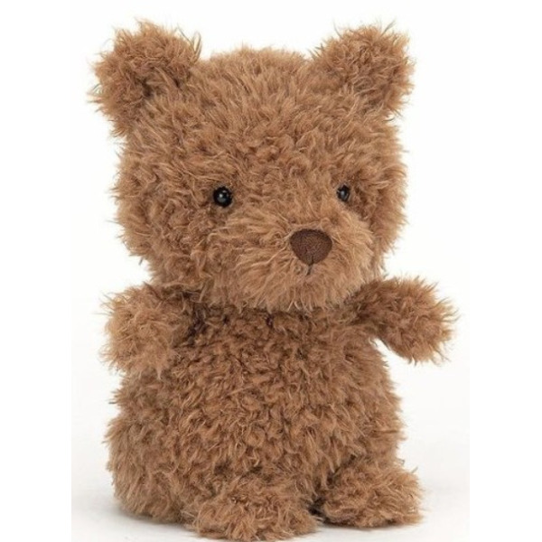 MAŁY MIŚ brązowa przytulanka Little 18 cm