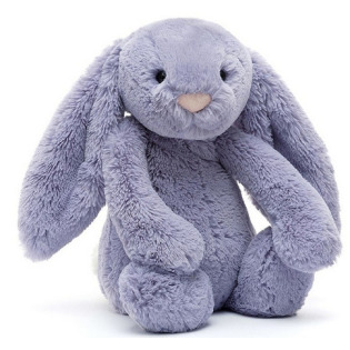 KRÓLICZEK fioletowa  przytulanka Bashful Bunny 31 cm