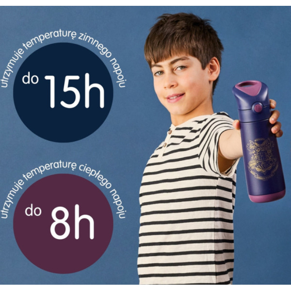 BUTELKA TERMICZNA na wodę ze słomką 500 ml Harry Potter B.Box