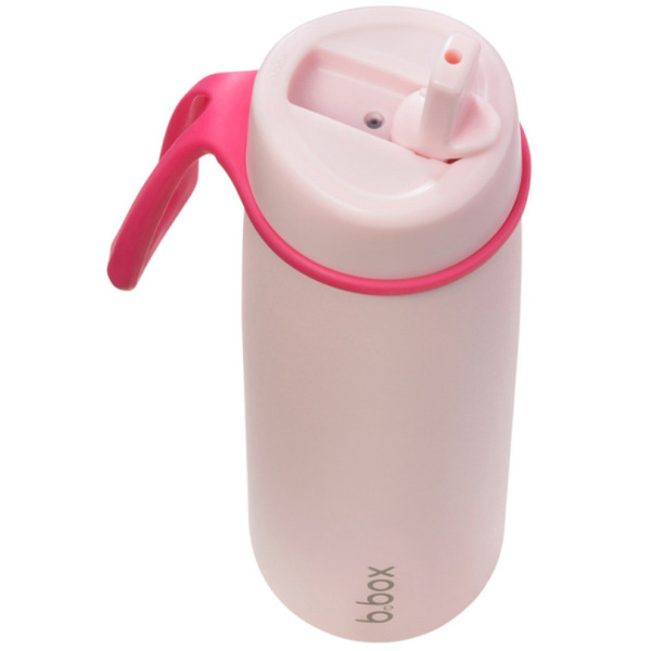 BUTELKA TERMICZNA ze składanym ustnikiem – termos ze stali nierdzewnej 690ml Pink Paradise