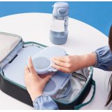 SNACKBOX niebieski pojemnik na przekąski Chill Out B.Box