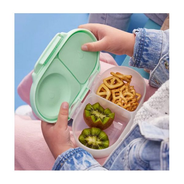 SNACKBOX miętowy pojemnik na przekąski Spearmint B.Box