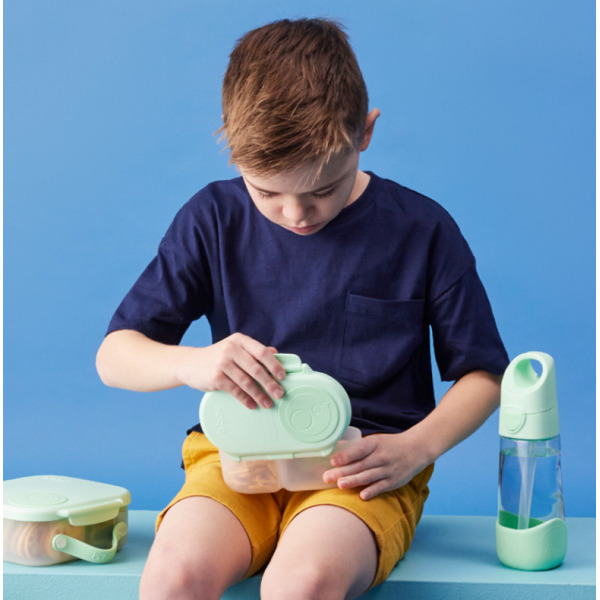 SNACKBOX miętowy pojemnik na przekąski Spearmint B.Box