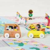 ZACZAROWANE KRÓLESTWO mata do zabawy dywanik z drogą Cross Roads