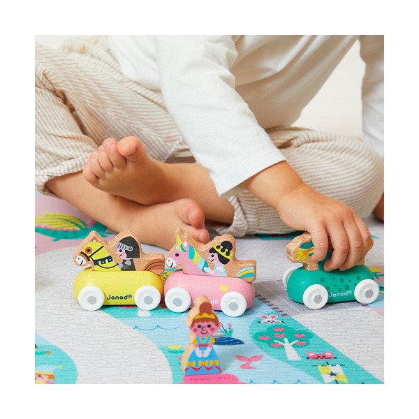 ZACZAROWANE KRÓLESTWO mata do zabawy dywanik z drogą Cross Roads