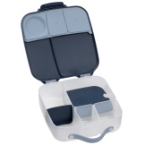 DUŻY GRANATOWY LUNCHBOX z wkładem chłodzącym 2l Midnight