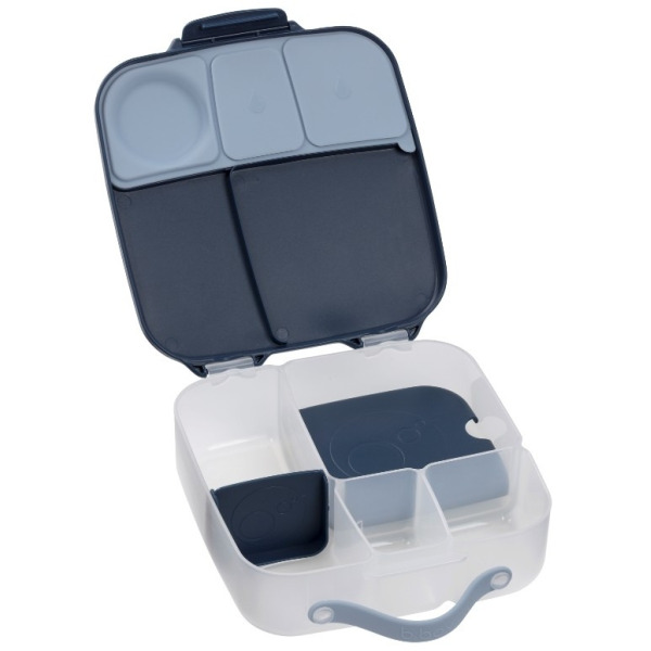 DUŻY GRANATOWY LUNCHBOX z wkładem chłodzącym 2l Midnight