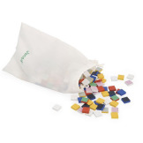 PIKSELE drewniana układanka logiczna Symetria i kodowanie 4w1 z kartami pracy