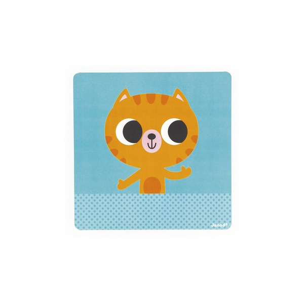 KOT drewniana układanka magnetyczna Plan Dnia