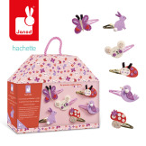 OGRÓD zestaw kreatywny do tworzenia biżuterii Brokatowe spinki do włosów Art&Craft