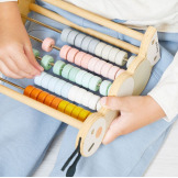 GĄSIENICA drewniane liczydło do nauki liczenia Sweet Cocoon