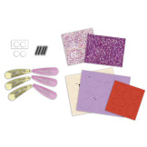 OGRÓD zestaw kreatywny do tworzenia biżuterii Brokatowe spinki do włosów Art&Craft