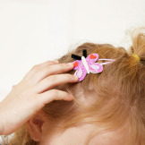 OGRÓD zestaw kreatywny do tworzenia biżuterii Brokatowe spinki do włosów Art&Craft