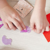 OGRÓD zestaw kreatywny do tworzenia biżuterii Brokatowe spinki do włosów Art&Craft