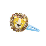 EGZOTYCZNE ZWIERZĘTA zestaw kreatywny do tworzenia biżuterii Brokatowe spinki do włosów Art&Craft