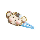 EGZOTYCZNE ZWIERZĘTA zestaw kreatywny do tworzenia biżuterii Brokatowe spinki do włosów Art&Craft