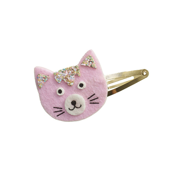 PIESKI I KOTKI zestaw kreatywny do tworzenia biżuterii Brokatowe spinki do włosów Art&Craft