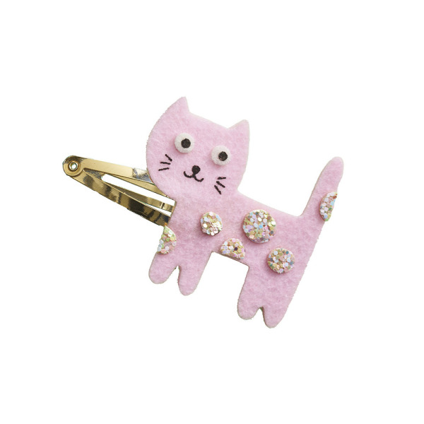 PIESKI I KOTKI zestaw kreatywny do tworzenia biżuterii Brokatowe spinki do włosów Art&Craft