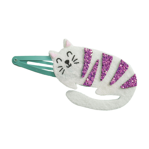 PIESKI I KOTKI zestaw kreatywny do tworzenia biżuterii Brokatowe spinki do włosów Art&Craft