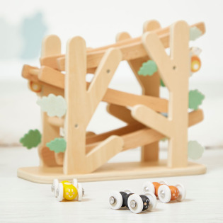 RAMPA WYŚCIGOWA dla mrówek drewniany kulodrom Sweet Cocoon