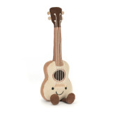 ZABAWNE UKULELE brązowa przytulanka 37 cm Amuse