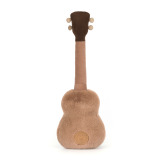 ZABAWNE UKULELE brązowa przytulanka 37 cm Amuse