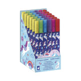 JEDNOROŻCE brokatowe flamastry markery 6 kolorów Kraina Snów