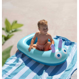 DMUCHANY PONTON do pływania dla dzieci niebieski Ocean