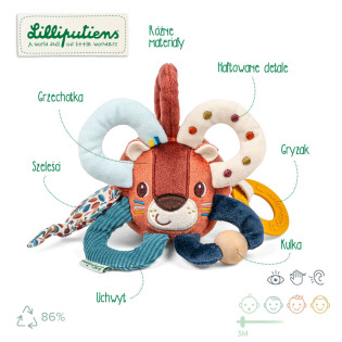 LEW JACK aktywizująca piłeczka wielofunkcyjna