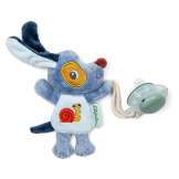 PIESEK JULES zawieszka do smoczka świecąca w ciemności nocny mini przyjaciel