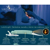 LatchLight innowacyjna niebudząca lampka nocna ułatwiająca karmienie i dbająca o zdrowy sen