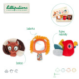 LEW JACK multisensoryczny zestaw rozwijający zmysły 3 el.