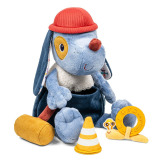 PIESEK JULES aktywizująca przytulanka wielofunkcyjna z akcesoriami